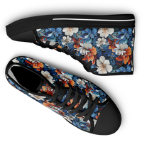 Chokefish™ Urban Peak Retro High Tops-Floral-005-2