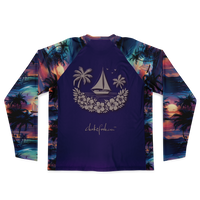 Chokefish™ Long Sleeve Every Day All Weather Trees&Boats Shirt Men's-004 - SLE
