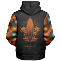 Chokefish™ Microfleece Zip-Up Hoodie Sun&Saltwater-004SE