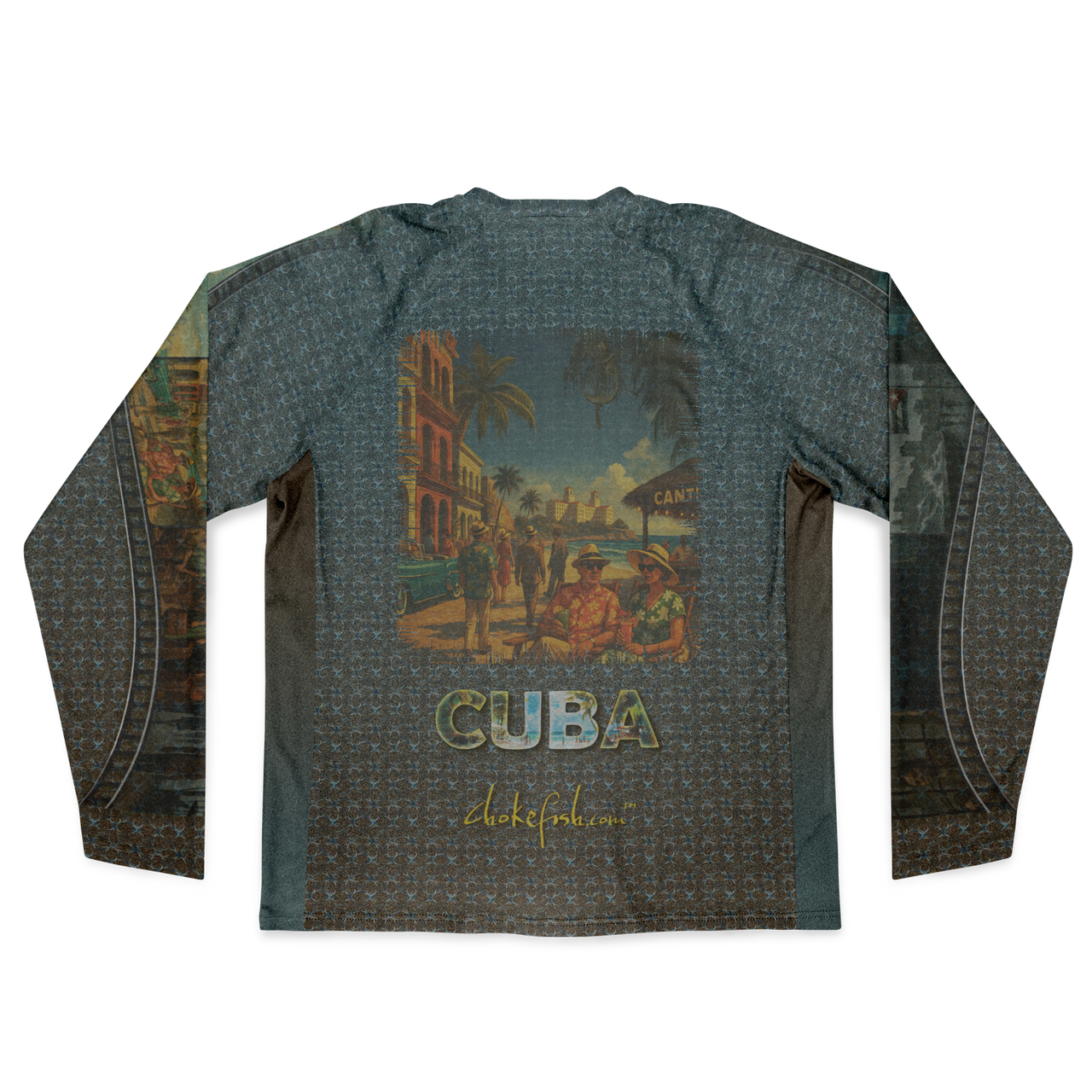 Chokefish™ Long Sleeve Every Day All Weather Shirt Men's Story-Of-Cuba - SLE