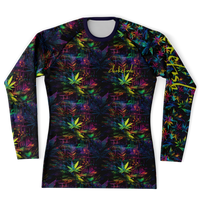 Chokefish™ Long Sleeve Rashguard Cannabis Men's Shirt-015-Special Edition