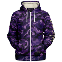 Chokefish™ Microfleece Zip-Up Hoodie Camouflage-013