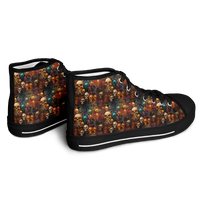 Chokefish™ Urban Peak Retro High Tops-Skulls-006