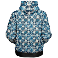 Chokefish™ Microfleece Zip-Up Hoodie Sun&Saltwater-001B