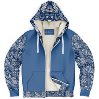 Chokefish™ Microfleece Zip-Up Hoodie Maori-004