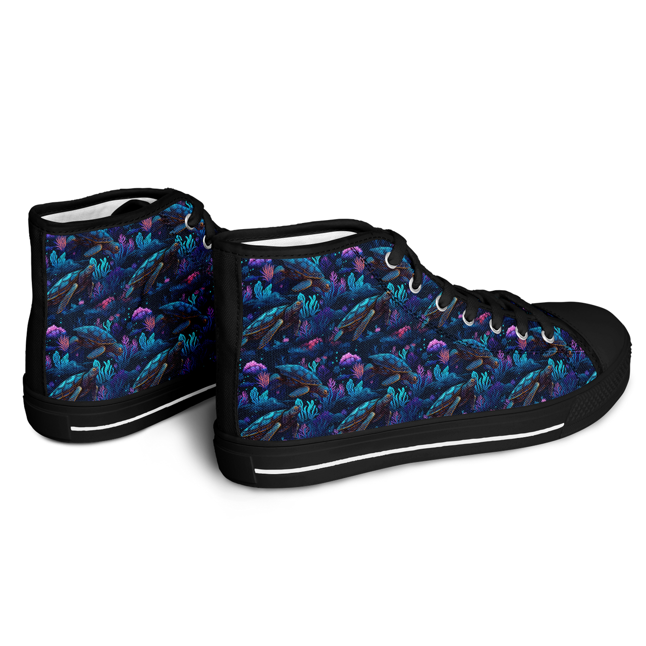 Chokefish™ Urban Peak Retro High Tops-Marine-008-2