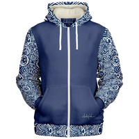 Chokefish™ Microfleece Zip-Up Hoodie Maori-001