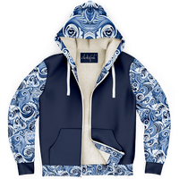 Chokefish™ Microfleece Zip-Up Hoodie Maori-002