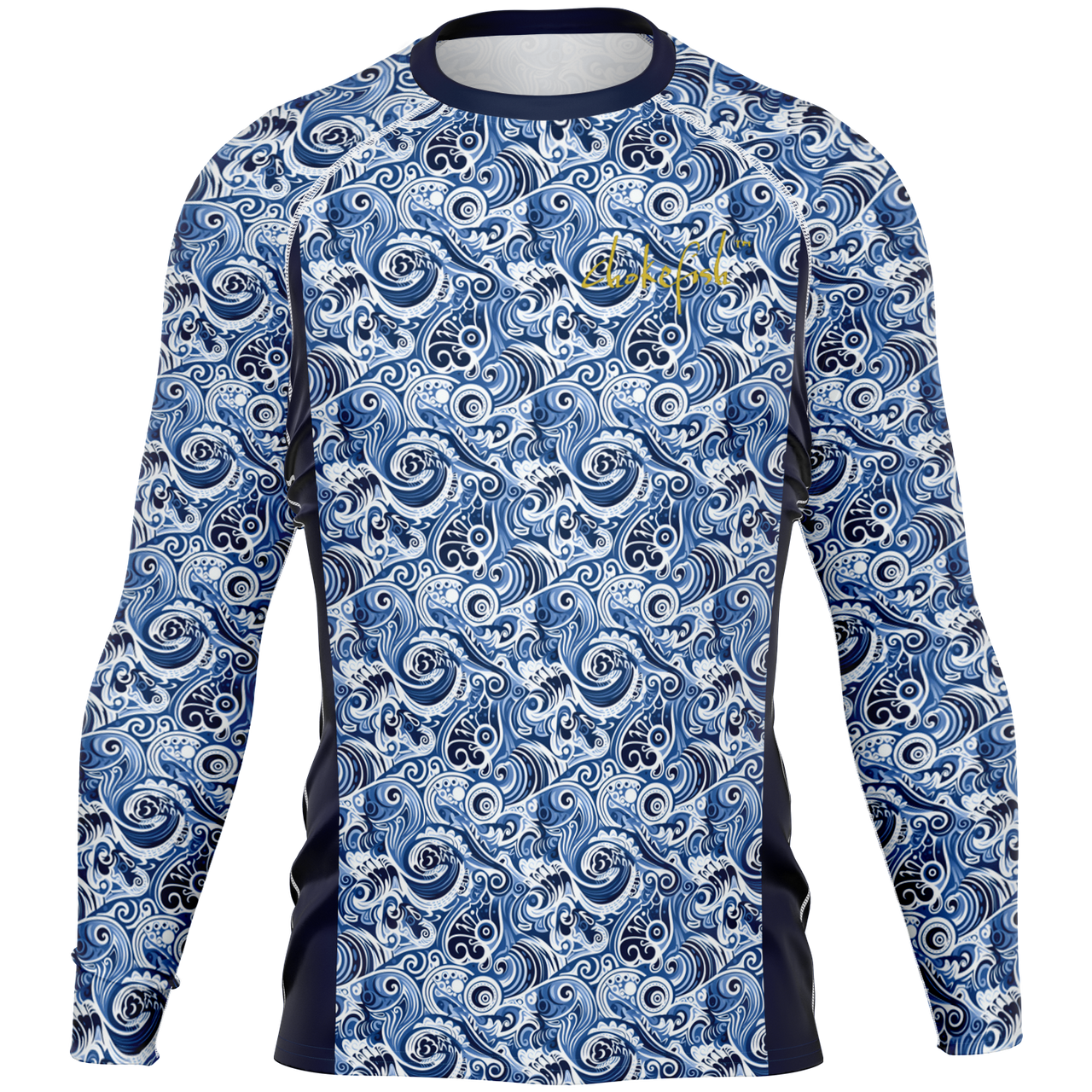 Chokefish™ Long Sleeve Rashguard Maori Men's Shirt-010