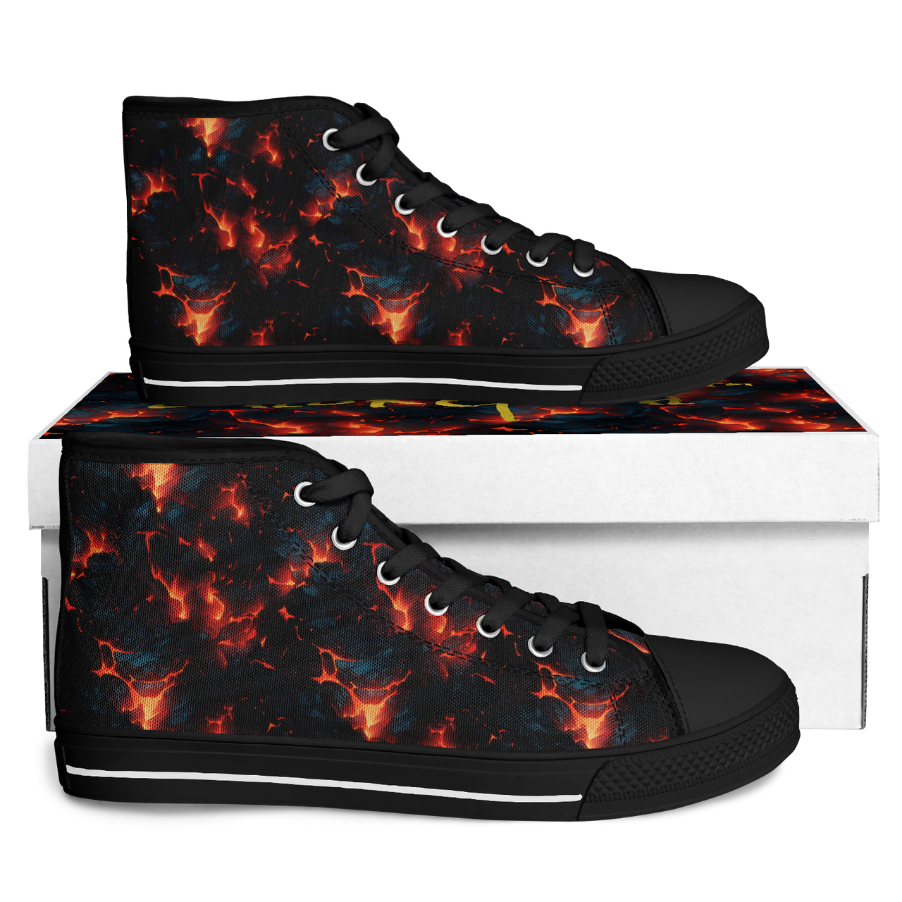 Chokefish™ Urban Peak Retro High Tops-Volcano-001-2