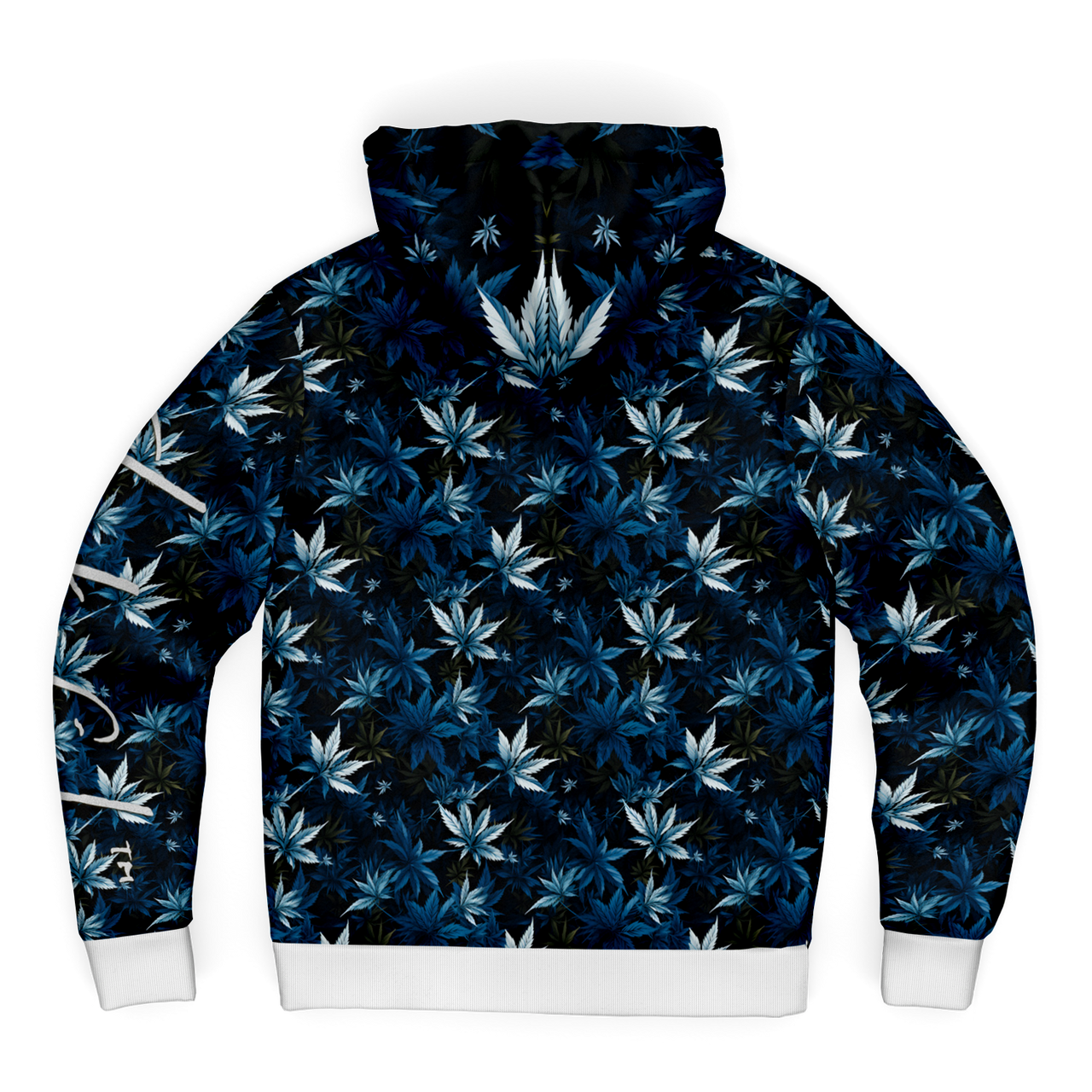 Chokefish™ Microfleece Zip-Up Hoodie Cannabis-008