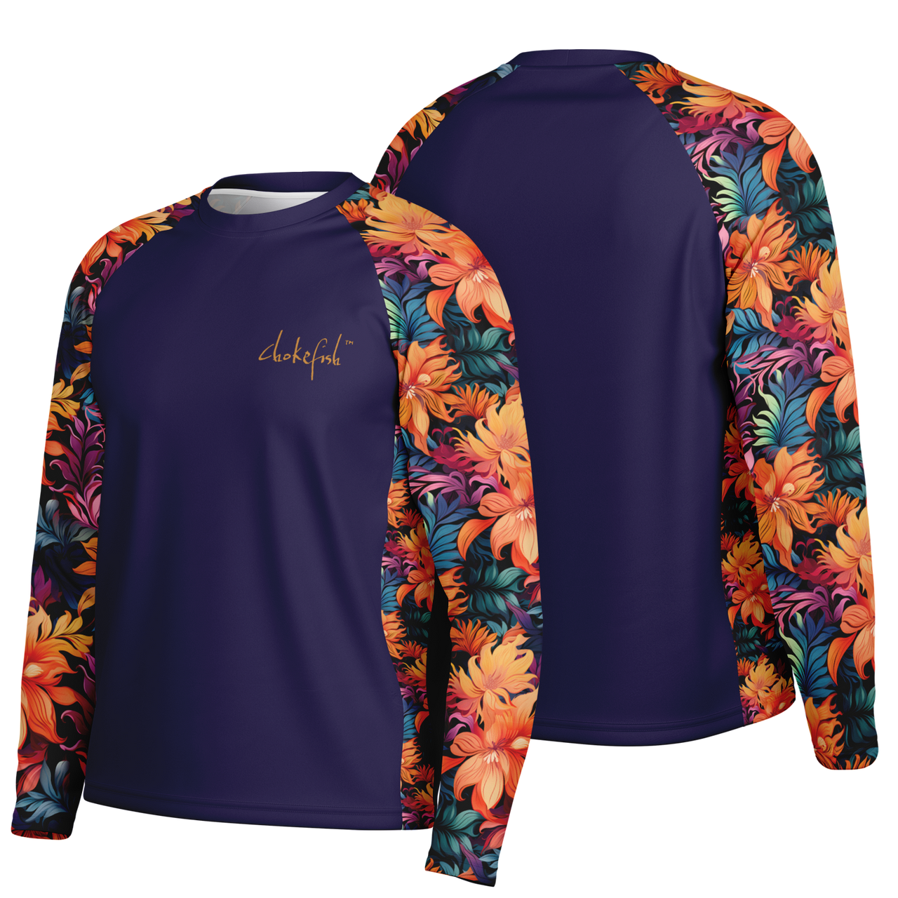 Chokefish™ Long Sleeve Every Day All Weather Floral Shirt Men's-016