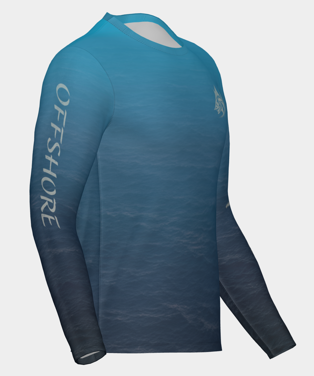 Midnight Blue Sailfish Performance Shirt