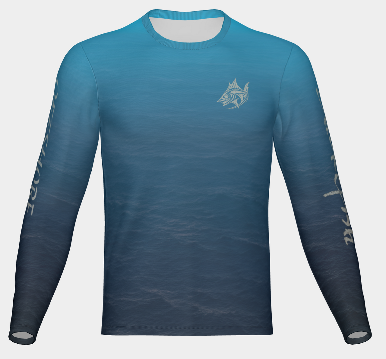 Midnight Blue Sailfish Performance Shirt