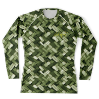 Chokefish™ Long Sleeve Rashguard Textures Men's Shirt-003