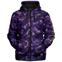 Chokefish™ Microfleece Zip-Up Hoodie Camouflage-013B