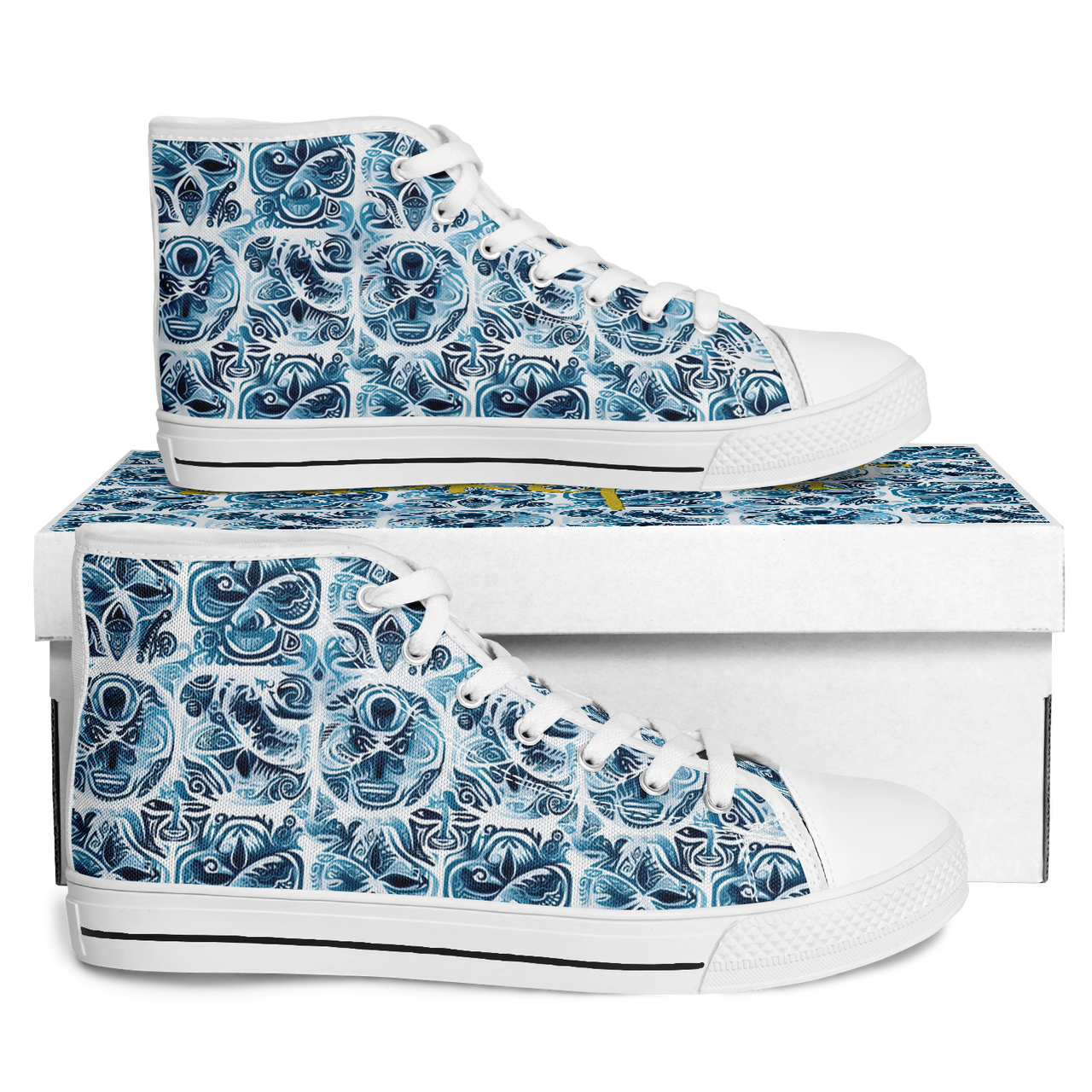 Chokefish™ Urban Peak Retro High Tops-Sun&Saltwater-002