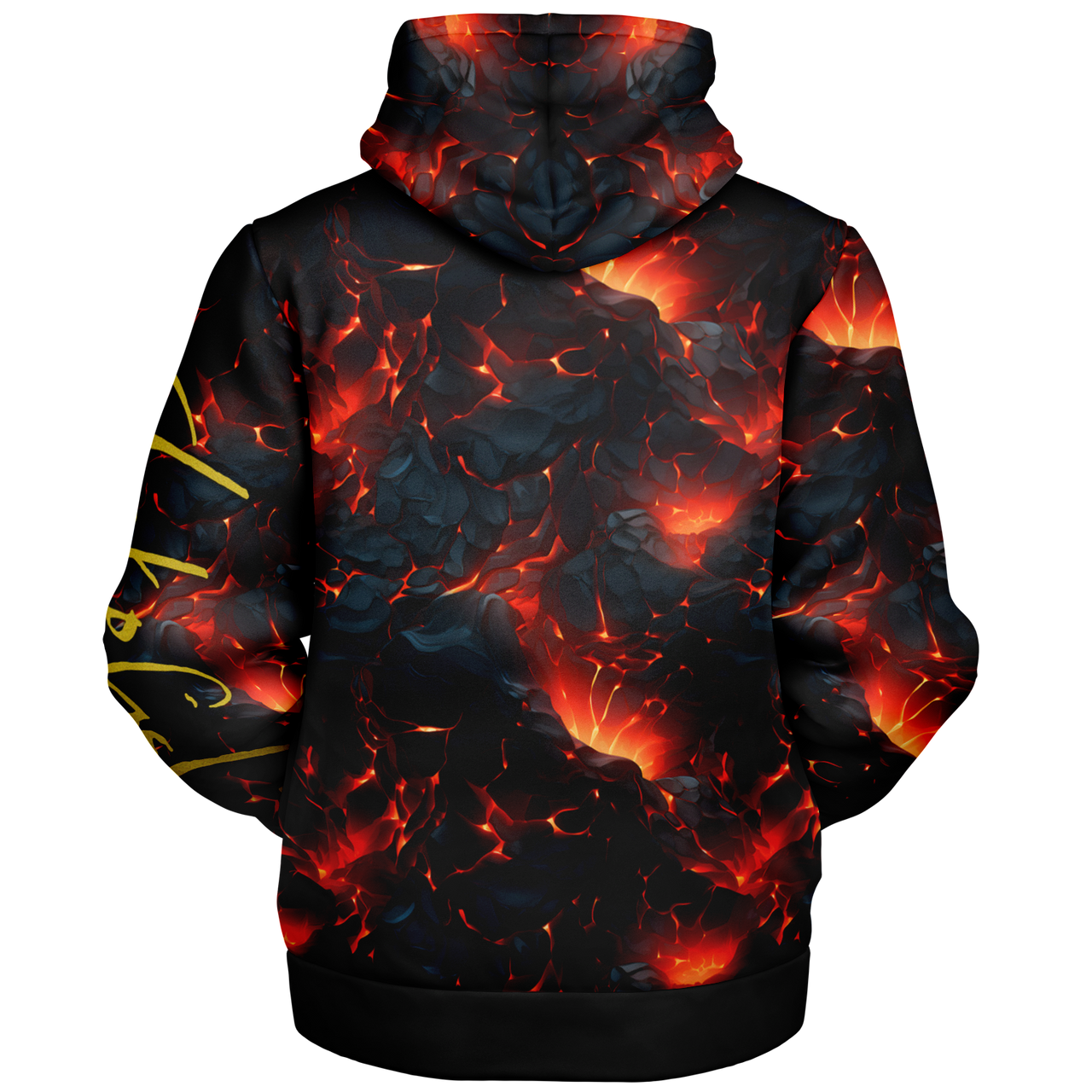 Chokefish™ Microfleece Zip-Up Hoodie Volcano-002