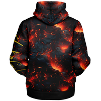 Chokefish™ Microfleece Zip-Up Hoodie Volcano-002