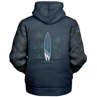 Chokefish™ Microfleece Zip-Up Hoodie Sun&Saltwater-005SE