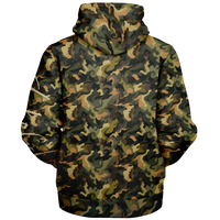 Chokefish™ Microfleece Zip-Up Hoodie Camouflage-012