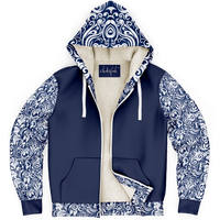 Chokefish™ Microfleece Zip-Up Hoodie Maori-005
