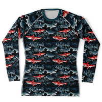 Chokefish™ Long Sleeve Rashguard Marine Men's Shirt-002