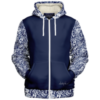 Chokefish™ Microfleece Zip-Up Hoodie Maori-005