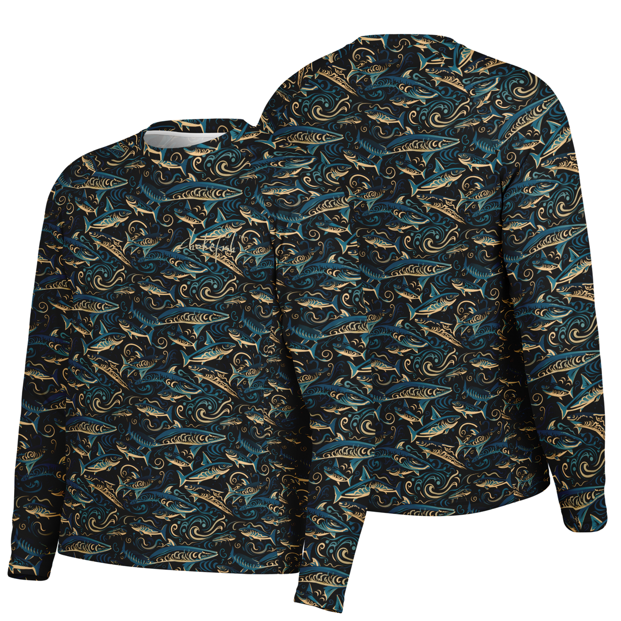 Chokefish™ Long Sleeve Every Day All Weather Marine Shirt Men's-003