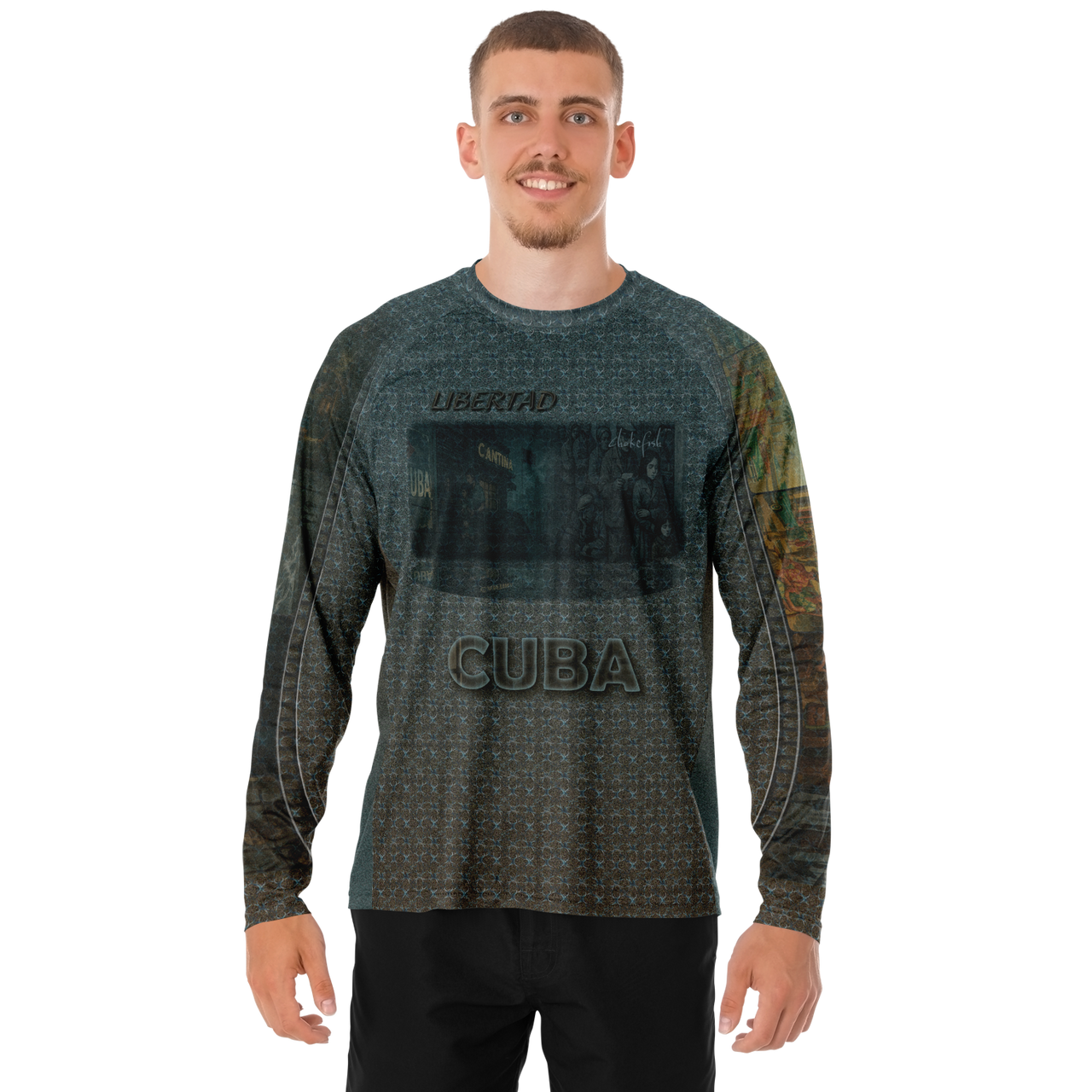 Chokefish™ Long Sleeve Every Day All Weather Shirt Men's Story-Of-Cuba - SLE