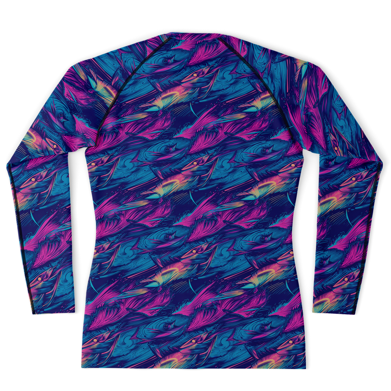 Chokefish™ Long Sleeve Rashguard Marine Men's Shirt-006