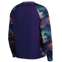 Chokefish™ Long Sleeve Every Day All Weather Trees&Boats Shirt Men's-004