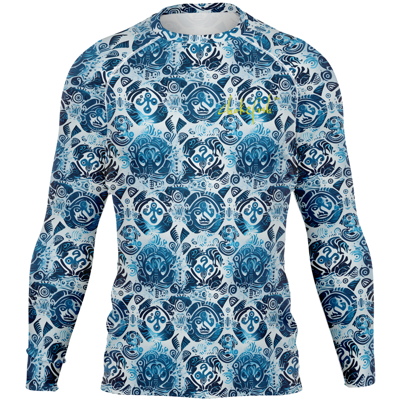 Chokefish™ Long Sleeve Rashguard Sun&Saltwater Men's Shirt-001