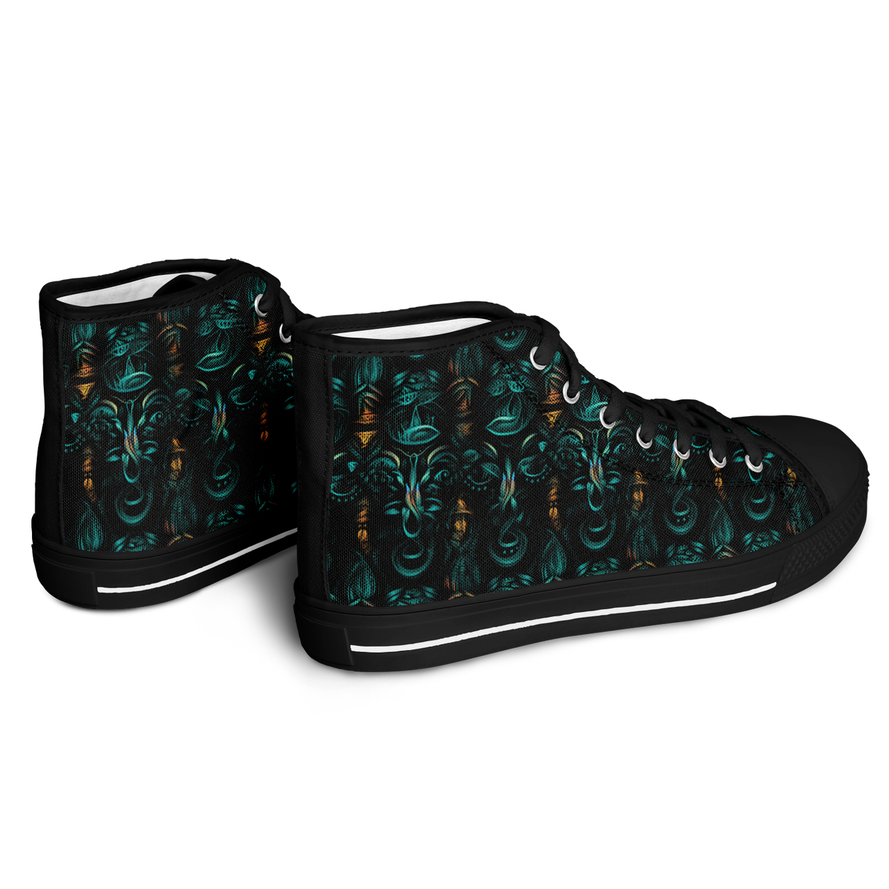 Chokefish™ Urban Peak Retro High Tops-Totems-001-2