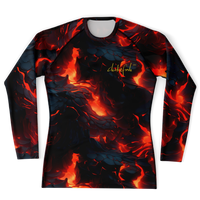 Chokefish™ Long Sleeve Rashguard Volcano Men's Shirt-001