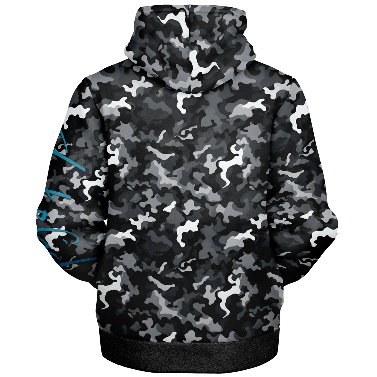 Chokefish™ Microfleece Zip-Up Hoodie Camouflage-001B