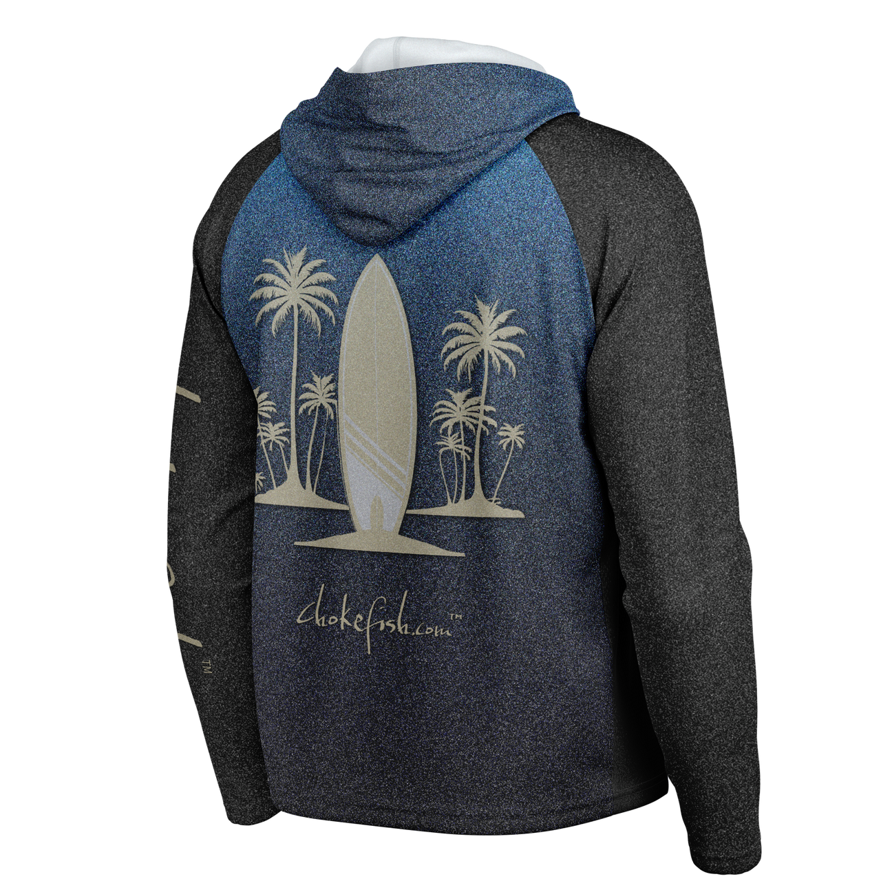 Chokefish™ Long Sleeve Every Day All Weather Hooded Shirt Men's-Surfboards-001