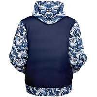 Chokefish™ Microfleece Zip-Up Hoodie Maori-008B