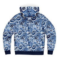 Chokefish™ Microfleece Zip-Up Hoodie Maori-002-2B
