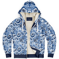 Chokefish™ Microfleece Zip-Up Hoodie Maori-002-2