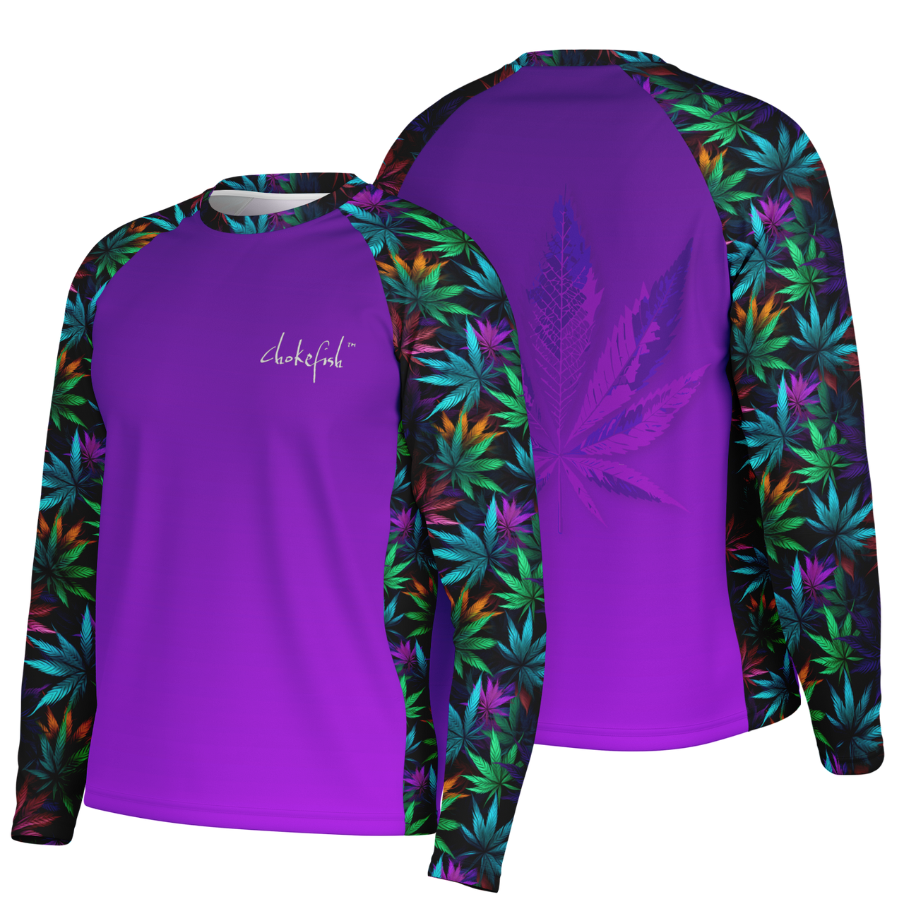 Chokefish™ Long Sleeve Every Day All Weather Cannabis Shirt Men's-036 - SLE