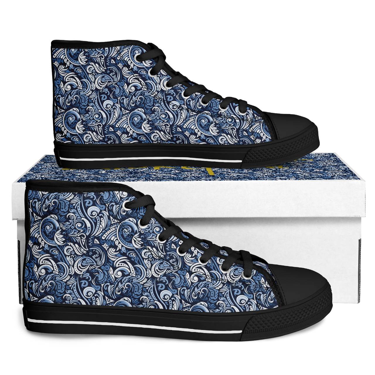 Chokefish™ Urban Peak Retro High Tops-Maori-004-2