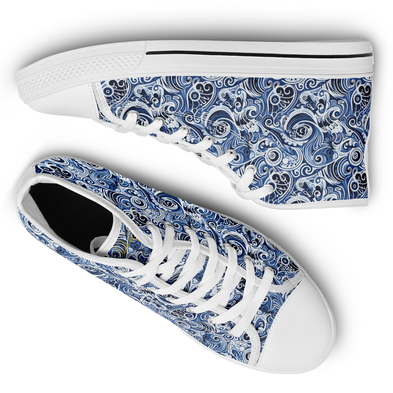 Chokefish™ Urban Peak Retro High Tops-Maori-002