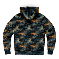 Chokefish™ Microfleece Zip-Up Hoodie Camouflage-003B