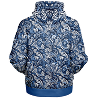 Chokefish™ Microfleece Zip-Up Hoodie Maori-004-2