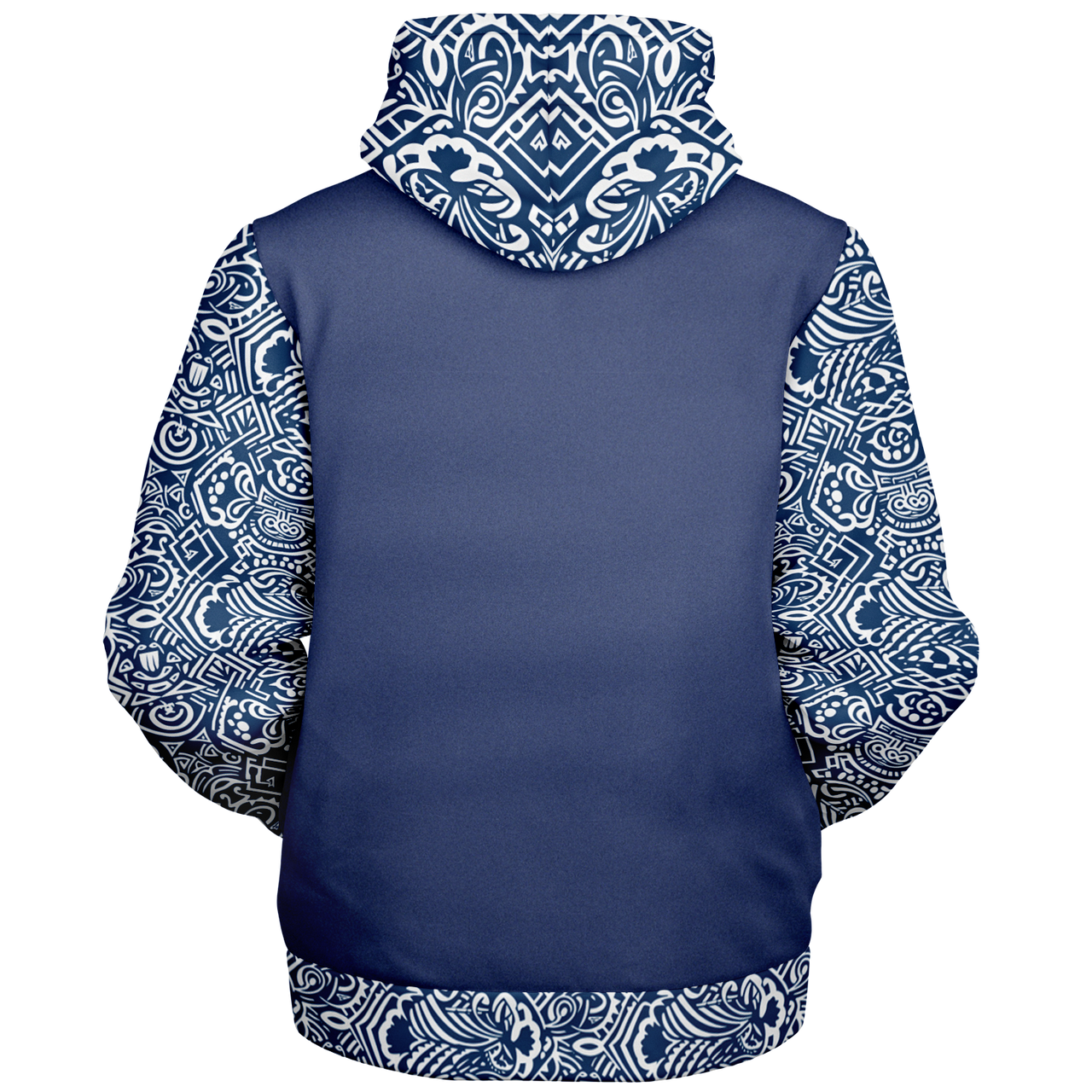 Chokefish™ Microfleece Zip-Up Hoodie Maori-001B