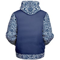 Chokefish™ Microfleece Zip-Up Hoodie Maori-001B