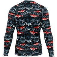 Chokefish™ Long Sleeve Rashguard Marine Men's Shirt-002
