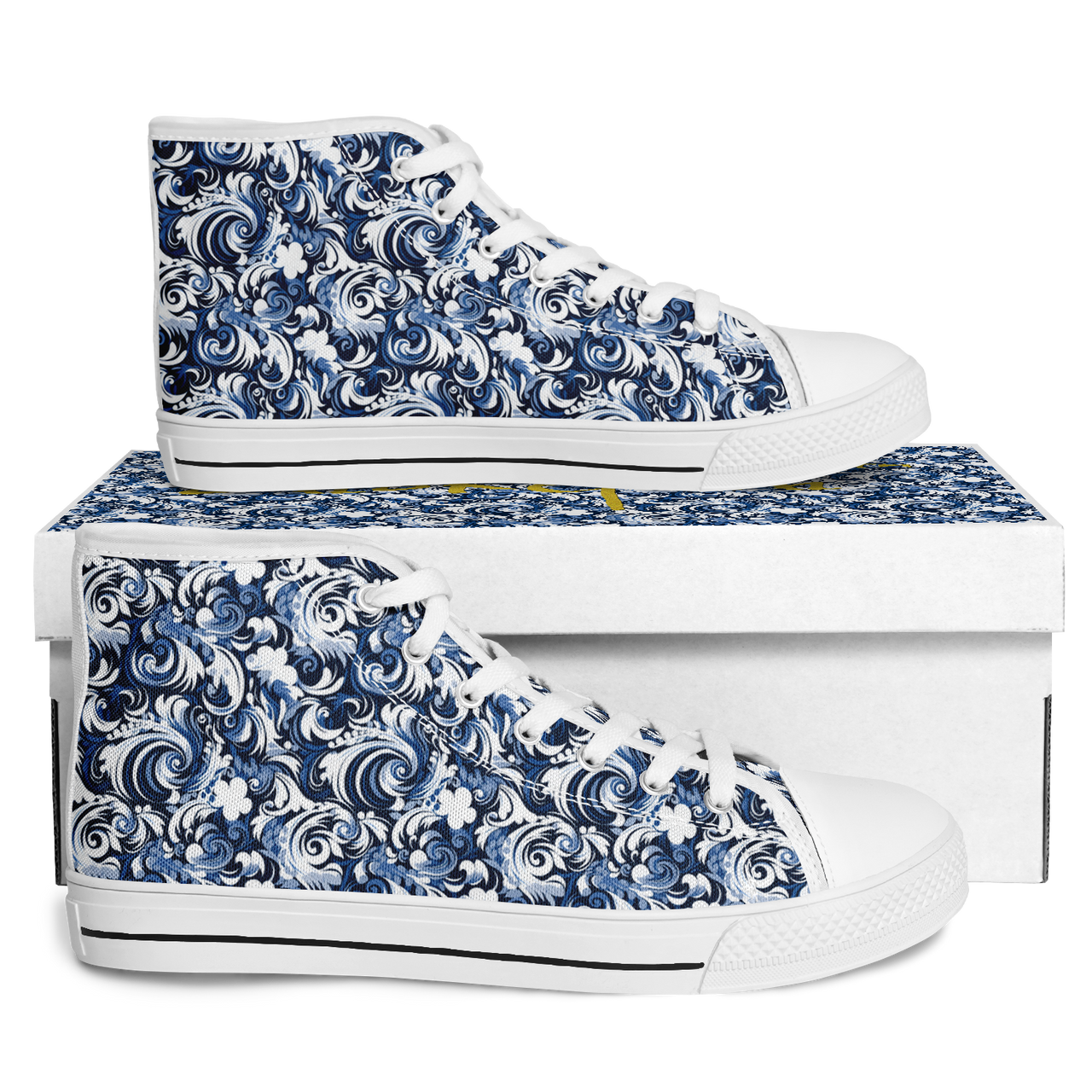 Chokefish™ Urban Peak Retro High Tops-Maori-008