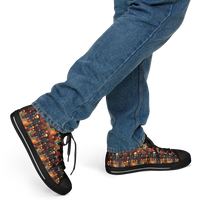 Chokefish™ Urban Peak Retro High Tops-Skulls-002